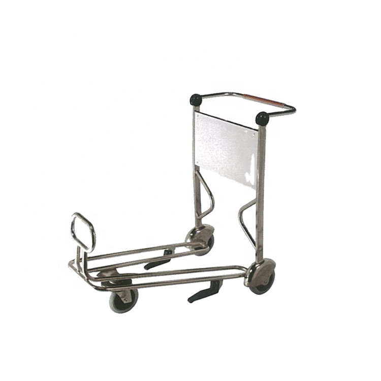 Best Selling High Quality airport luggage trolley with brake/airport passenger trolley