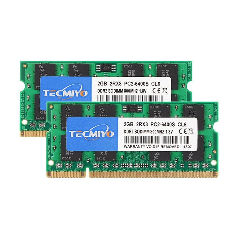 NOTEBOOK MEMORIA RAM MEMORY 2GB PC2 6400S DDR2 SO DIMM Laptop Computer Memory