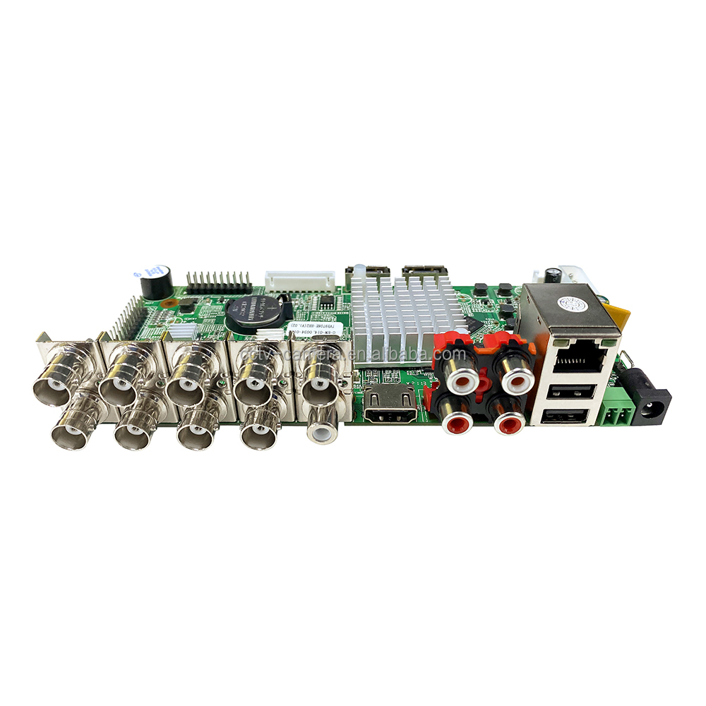 H.265 H.264 OEM ODM ручная пресс-форма для готово к отправке 5MP 8-канальный сетевой видеорегистратор DVR печатной платы