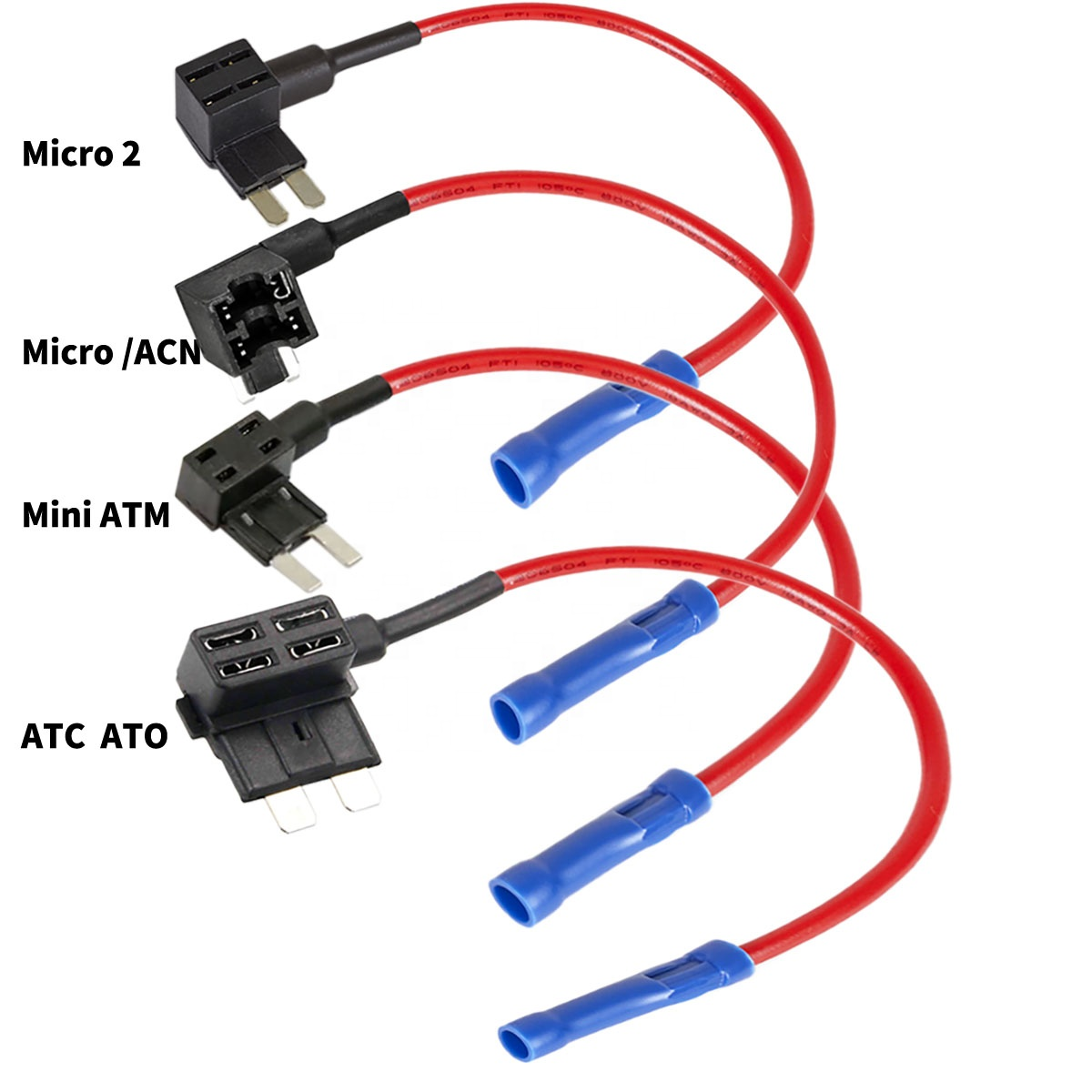 good quality 1-50A Add-a-circuit TAP Micro mini low-profile Fuse standrard tap car fuse holder