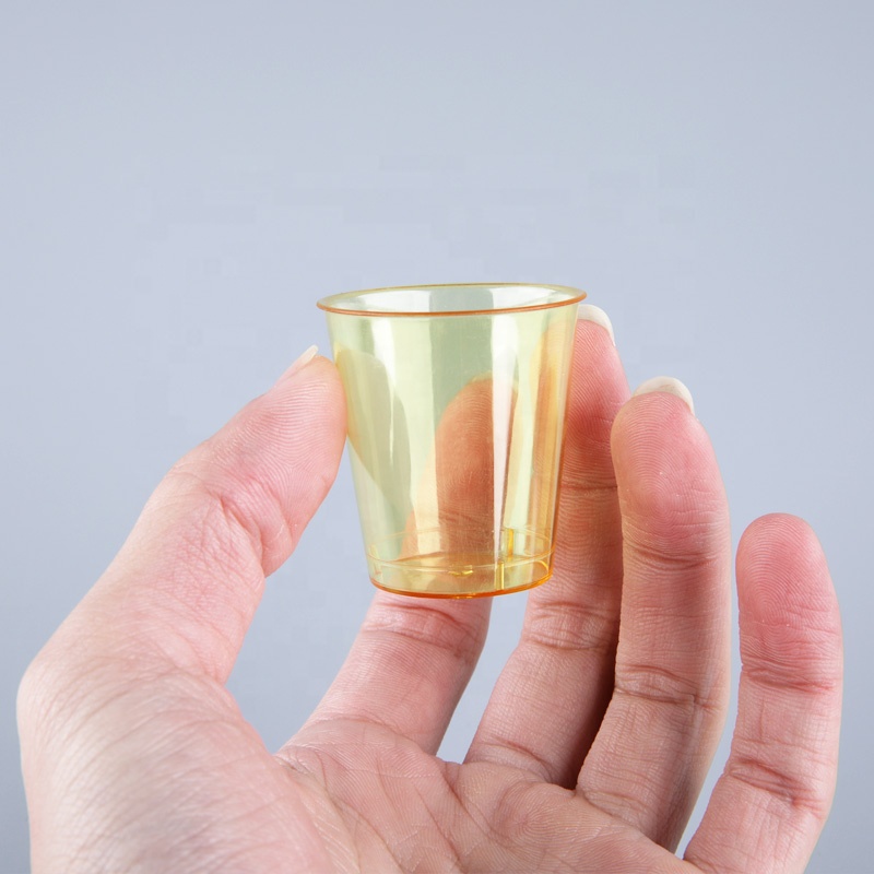 Stemless прозрачный 2cl красочная коробка чашки чая пластиковый пакет питьевой Вино Кубок очки для продажи