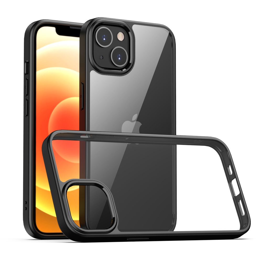 Новое поступление Жесткий ПК Прозрачный чехол для iPhone 12 прозрачный противоударный чехол для iPhone 13 13 mini 13 pro max