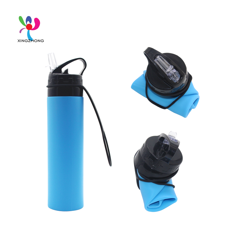 New arrivals Sport Bottle Collapsible Drink Bottle Silicone Water Bottles With Custom Logo