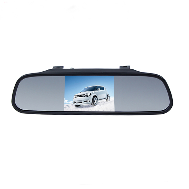 2020 новый автомобильный монитор 5 "экран TFT LCD цветной зеркальный монитор заднего вида автомобиля
