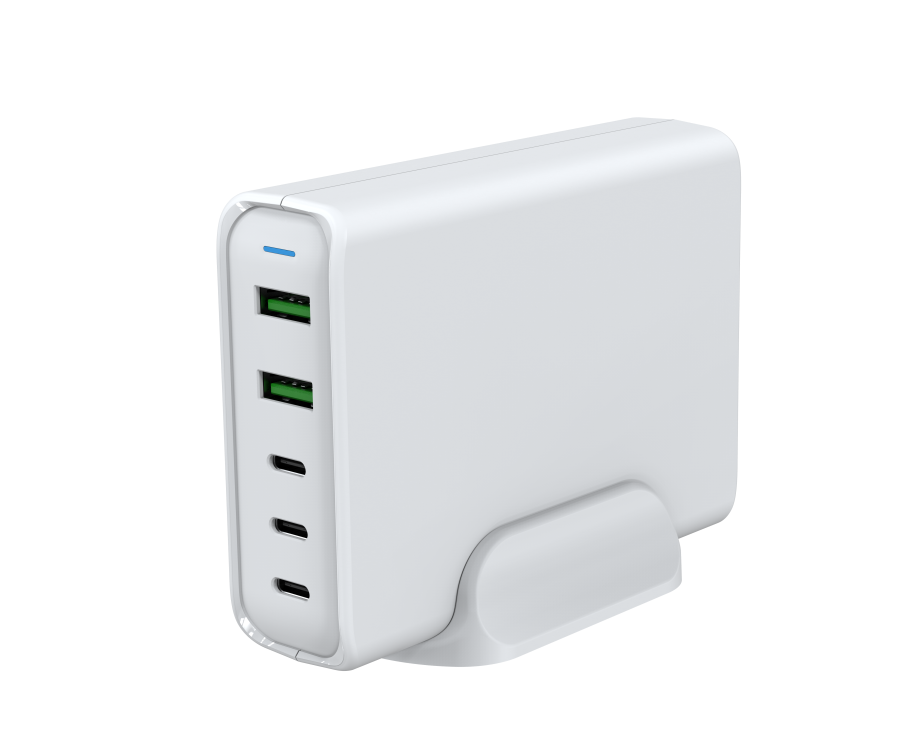 Заводская цена аксессуары для телефонов Usb-C 110w Usb 5 порт зарядное устройство KC Сертификат утверждения