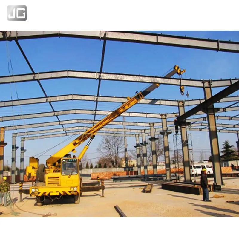 JG Factory Portal Steel Frame House Light Space Frame Steel Structure