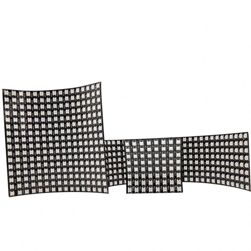 Цифровая светодиодная матрица 8*8 8*32 16*16 ws2812b p10 smd 5050 rgb Пиксельная Светодиодная панель