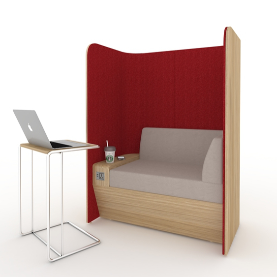 Latest Design Chatting Private Space Seating Office Meeting Pod With Sofa