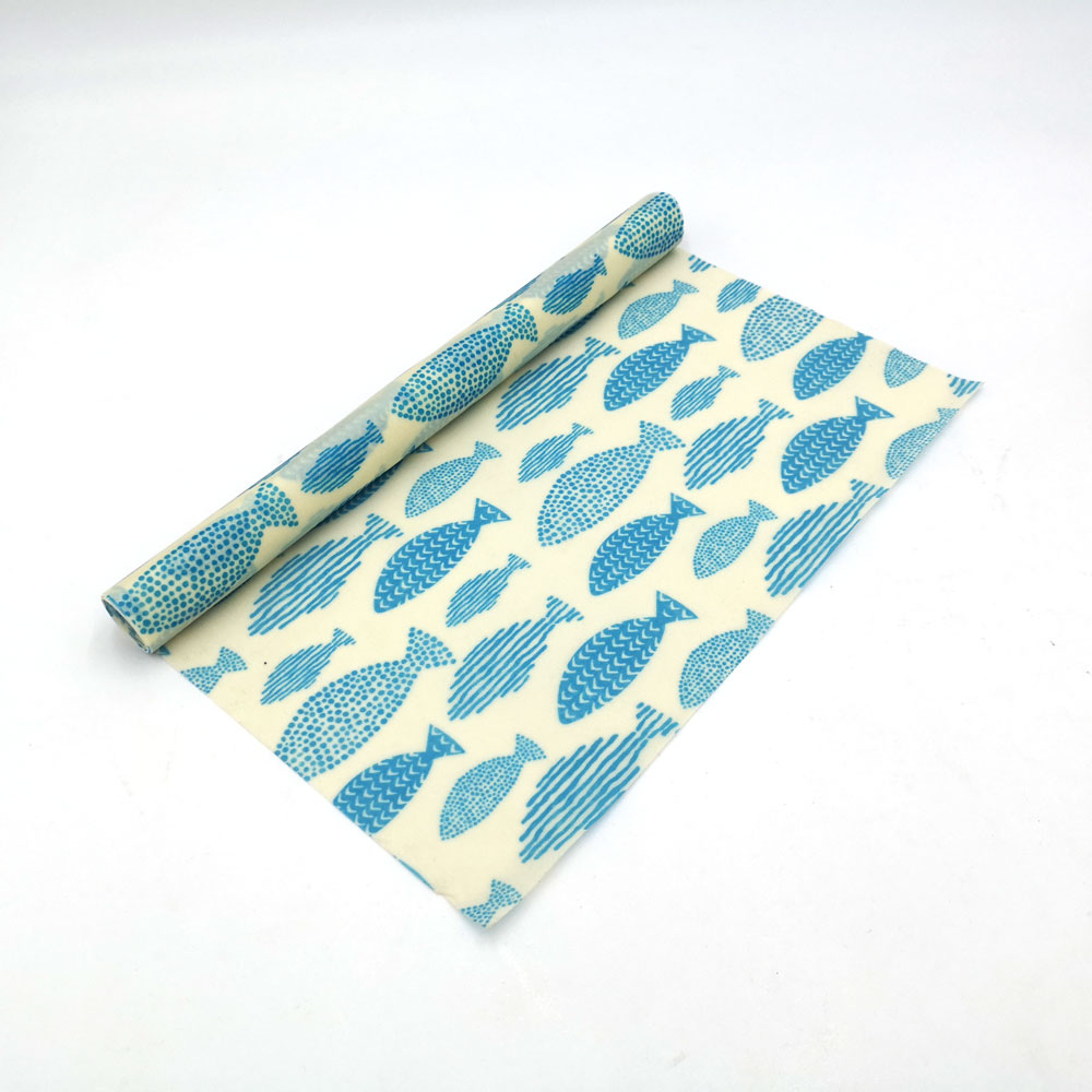 High Quality Eco Sandwich Reusable Bee Wax Beeswax Food Wraps Roller Cloth