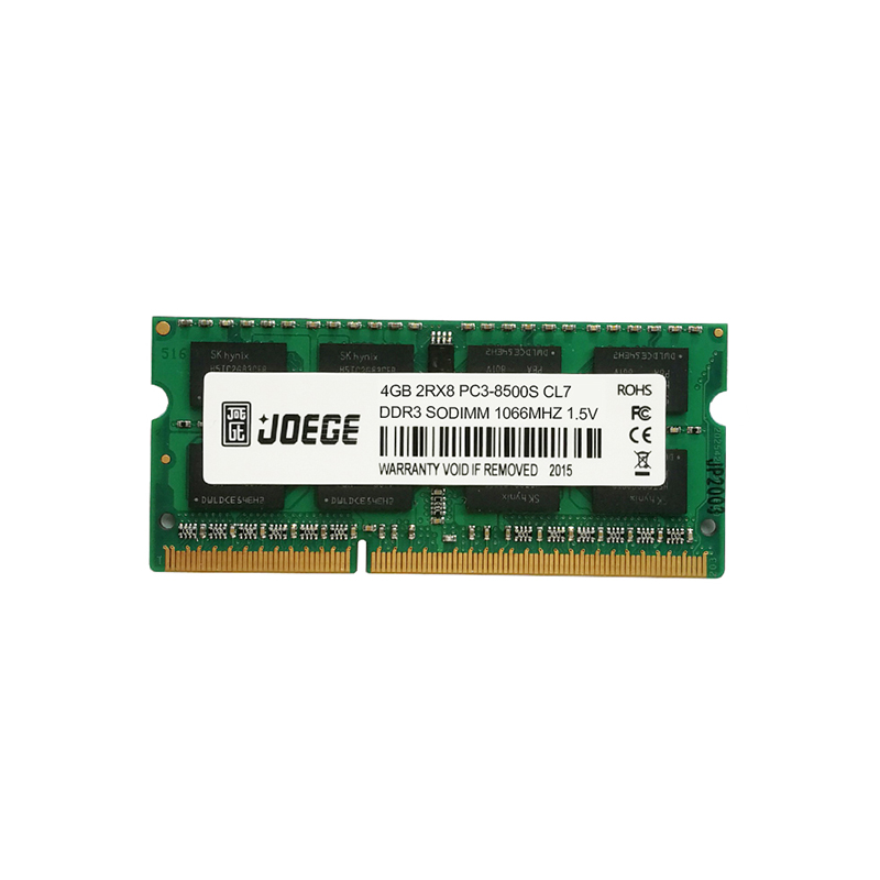Highest Quality DDR3 4GB Computer Memory 1.5v Supply Voltage Laptop Ram Memory