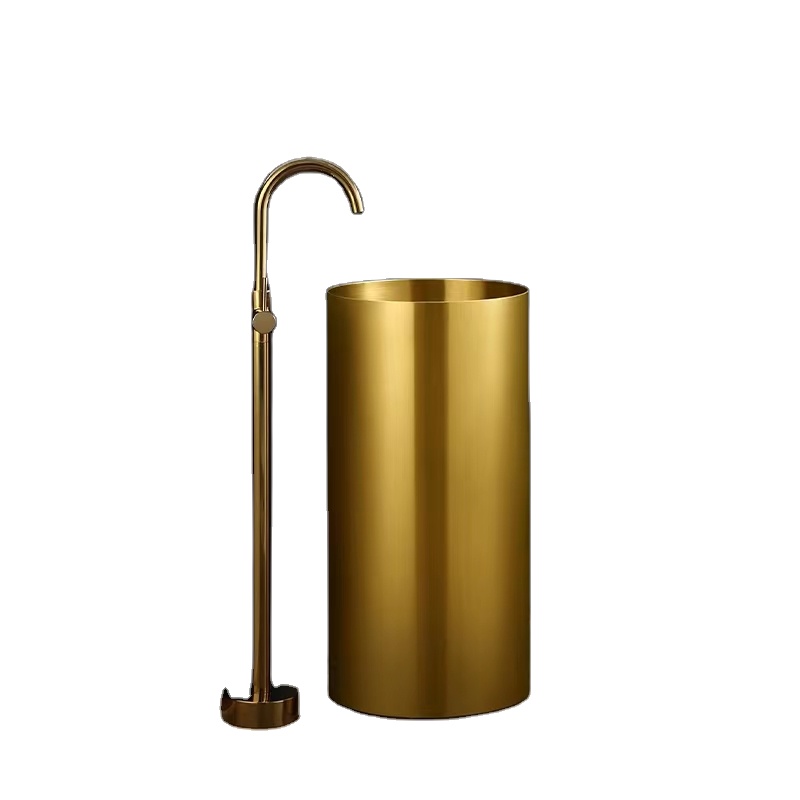 stainless steel wash basin luxury free standing basin basin sink stand bathroom