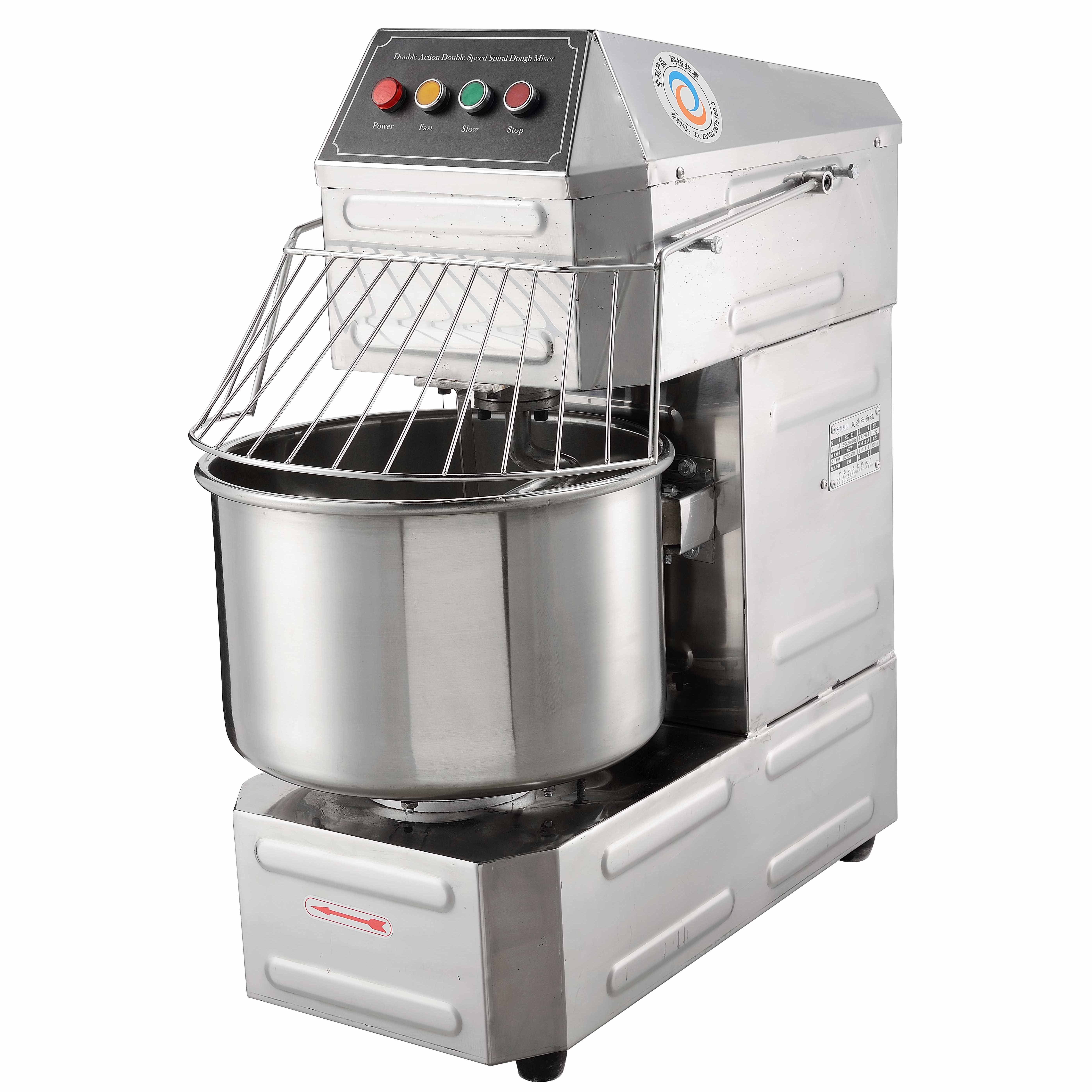 Commercial Industrial Bread Mixer Customized Flour Mixer Kneading Machine Spiral Mixer