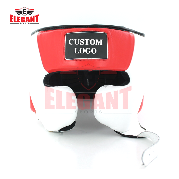 Genuine Leather Custom Made Head Guard High Quality Professional / Training Boxing