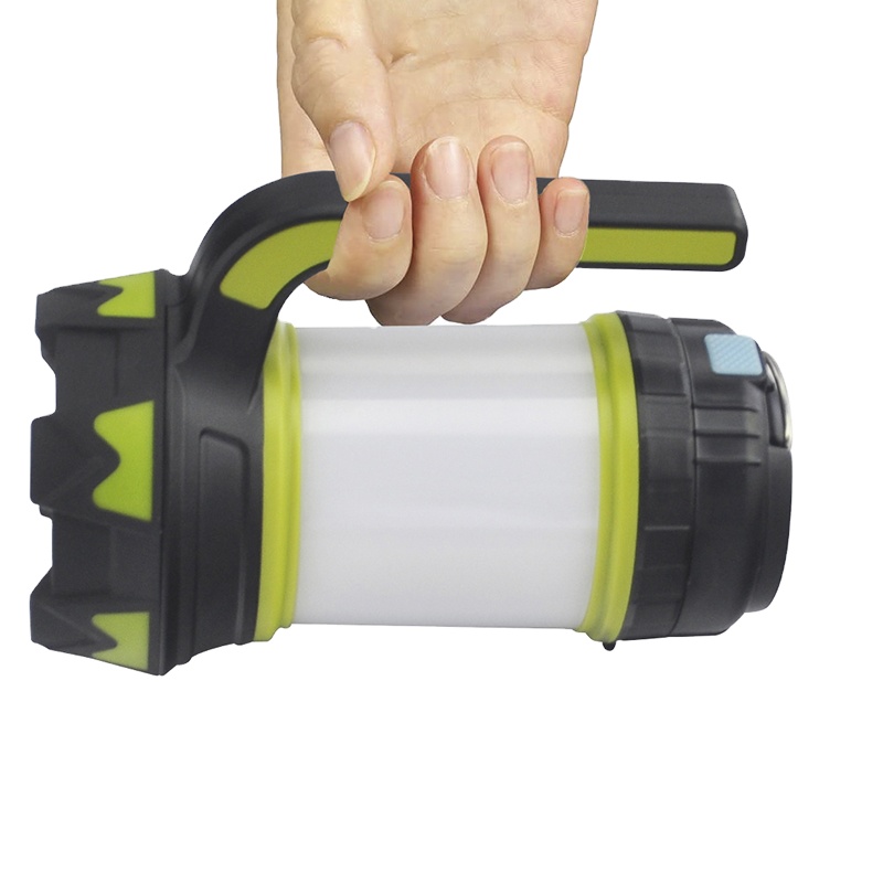 USB charge portable outdoor smart dual effect DDP upgrade telescopic powerful LED camping flashlights
