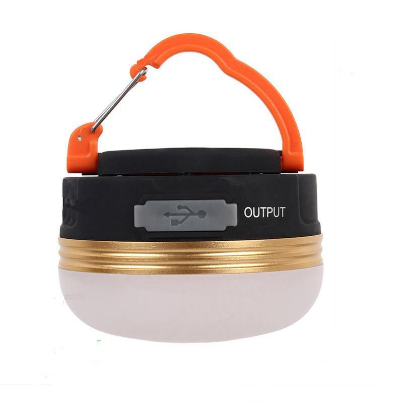 Outdoor Camping LED Emergency Camp Waterproof USB Rechargeable Portable Tent Light