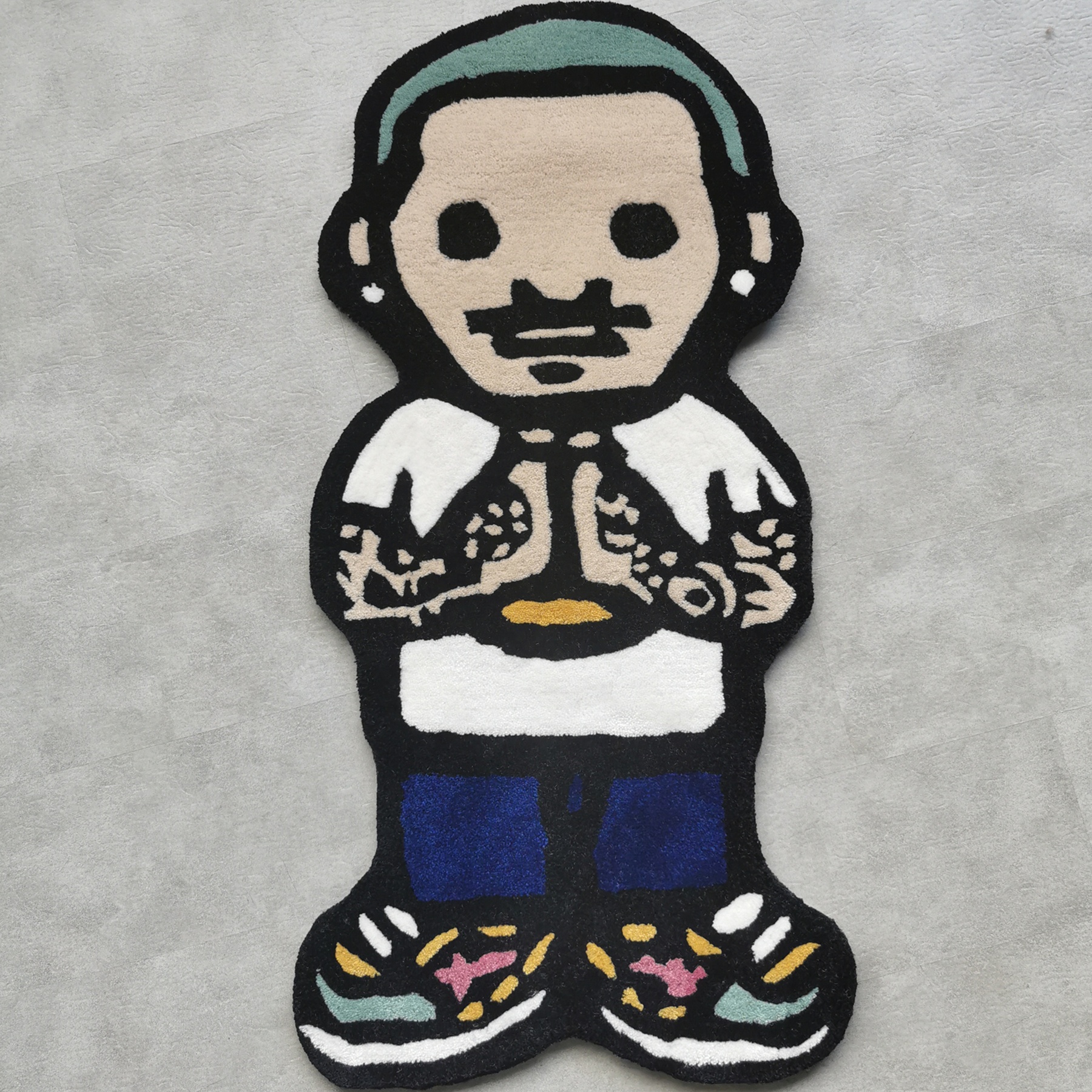High Quality Anime Rug Blessing Person Hand Tufted Rug Customized Carpet Indoor Area Rug Door Mats