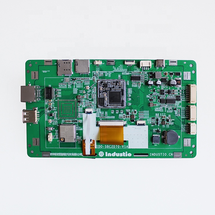 IDO-SBC2D07 SigmaStar SSD201 Linux 7 дюймов сенсорный экран 1,2 ГГц двухъядерный процессор, EVB комплект встроенный двойной MAC