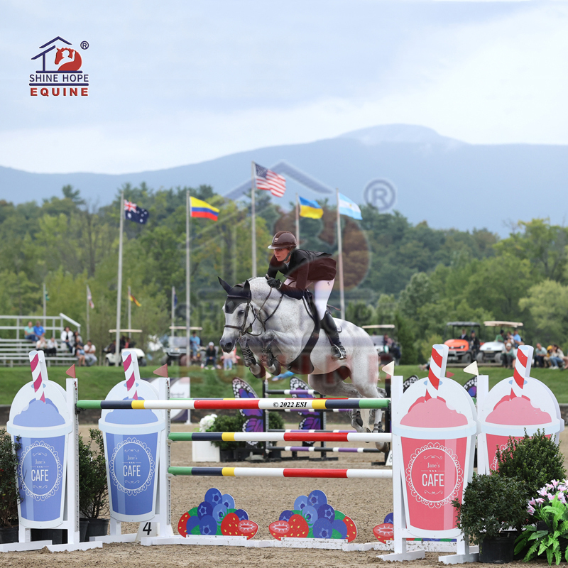 Best Selling Portable Horse Jumping Wing Horse Equipment Aluminum Horse Jumps for Equestrian Competition Event