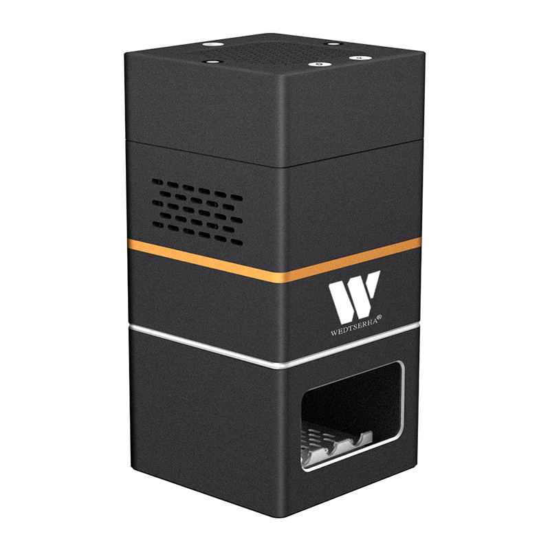 Wedtserha Custom Logo Smart Automatic Smoke Removal Air Purifier Ashtray Smokeless Cigar Ashtray Portable Ashtray For Car