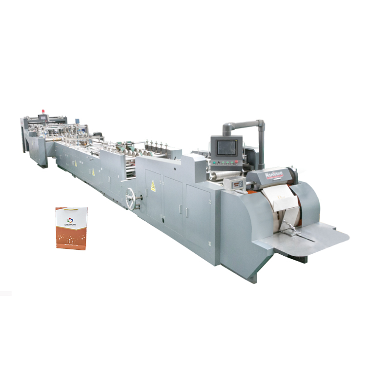 Sheet-Feeding Paper Bag Making Machines Price Fully Automatic Square Bottom Kraft Bags Gluing Forming Industrial Machine
