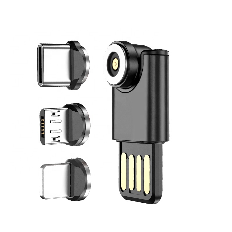 Newest Miniature Dual Sides Usb Mini Magnetic Cable Charger for E-cigarette Smart Watch 2A Electronic Device Magnetic Charger