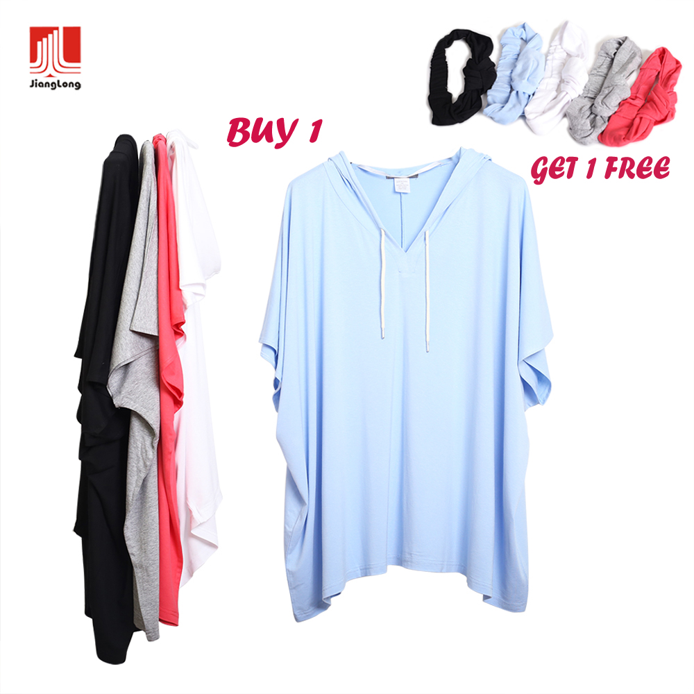 Lightweight solid stretch work from home hoodie ruana cozy soft knitted shawl poncho kimono women with matching free headband