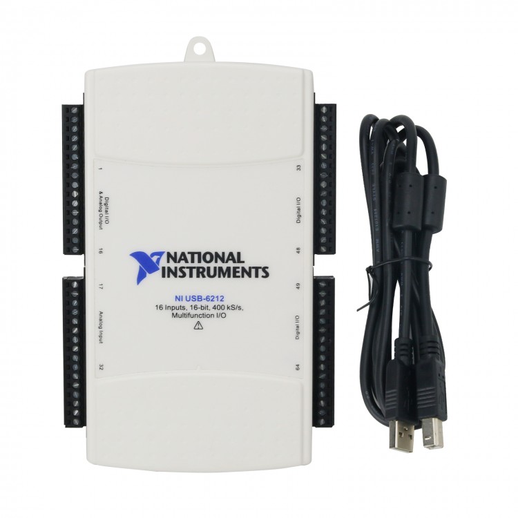 USB-6212 16 входных сигналов 16-бит 400KS/s DAQ USB 780107-01 Многофункциональный I/O сбора данных карты для NI
