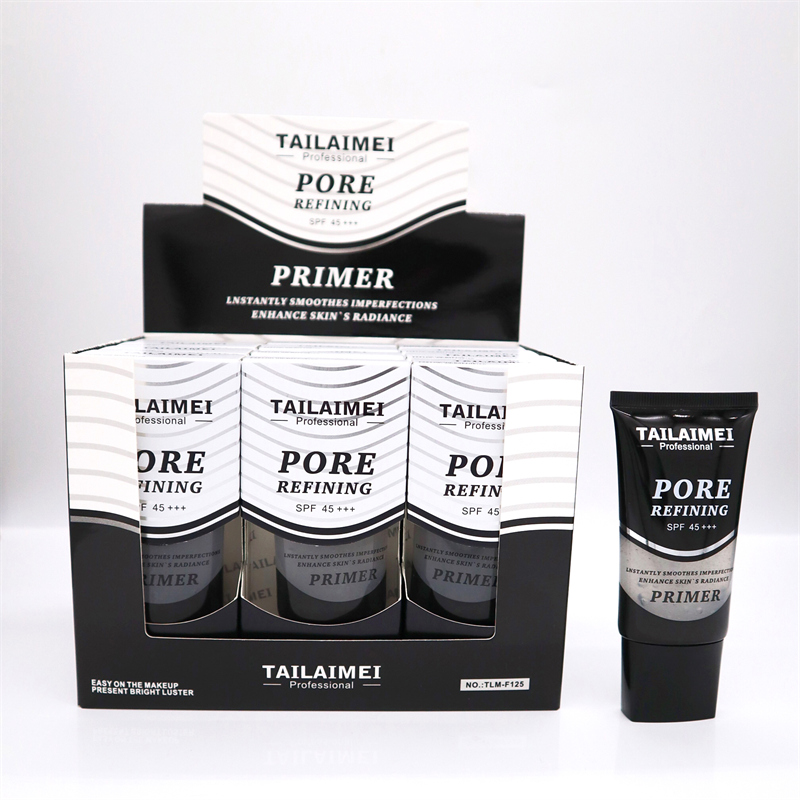 50ml Skin Beautiful Primer Make Up Spf 45 Shrink Pore Face Base Smooth Brighten Makeup Radiance Skin Poreless Primer