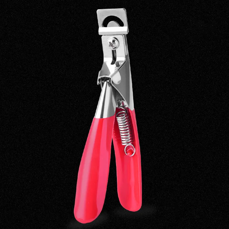 3Pcs/Box Dual-ended Stainless Steel Cuticle Pusher Gradient Colo  Scissor