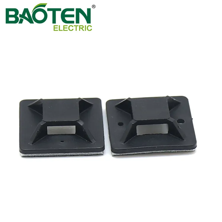 BAOTENG BT high quality plastic Cable Tie Mounting Base tm push Tie Mounts