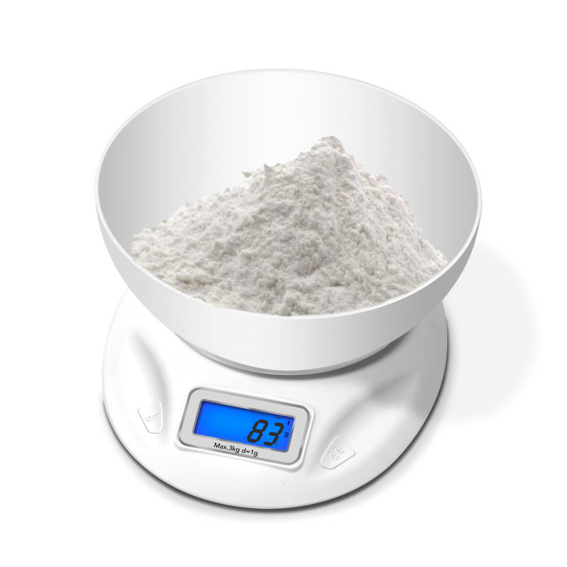smart household 18th nutritional facts kitchen scale digital automatic weighing scale for powder