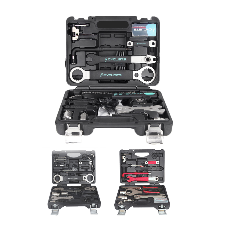 BIKEHAND YC-721 728 Bicycle Service Tool Kit Multiple Function Crank BB Bottom Bracket Hub Freewheel Pedal Spoke Chain Service