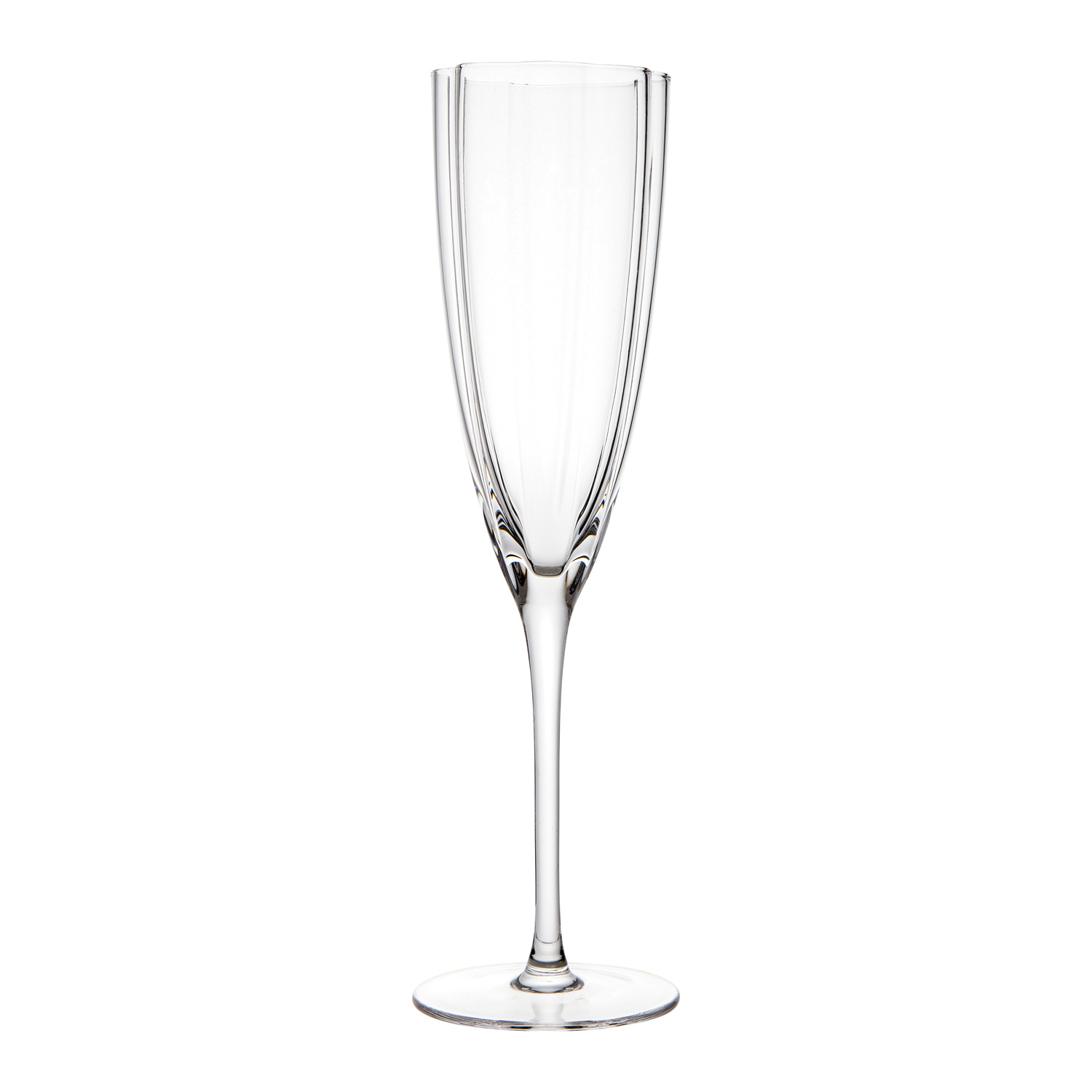 Creative Stemware Stylish Tulip Flower Shaped Champagne Flutes Glass Toasting Sparkling Wine Wedding Flutes Wine Glasses