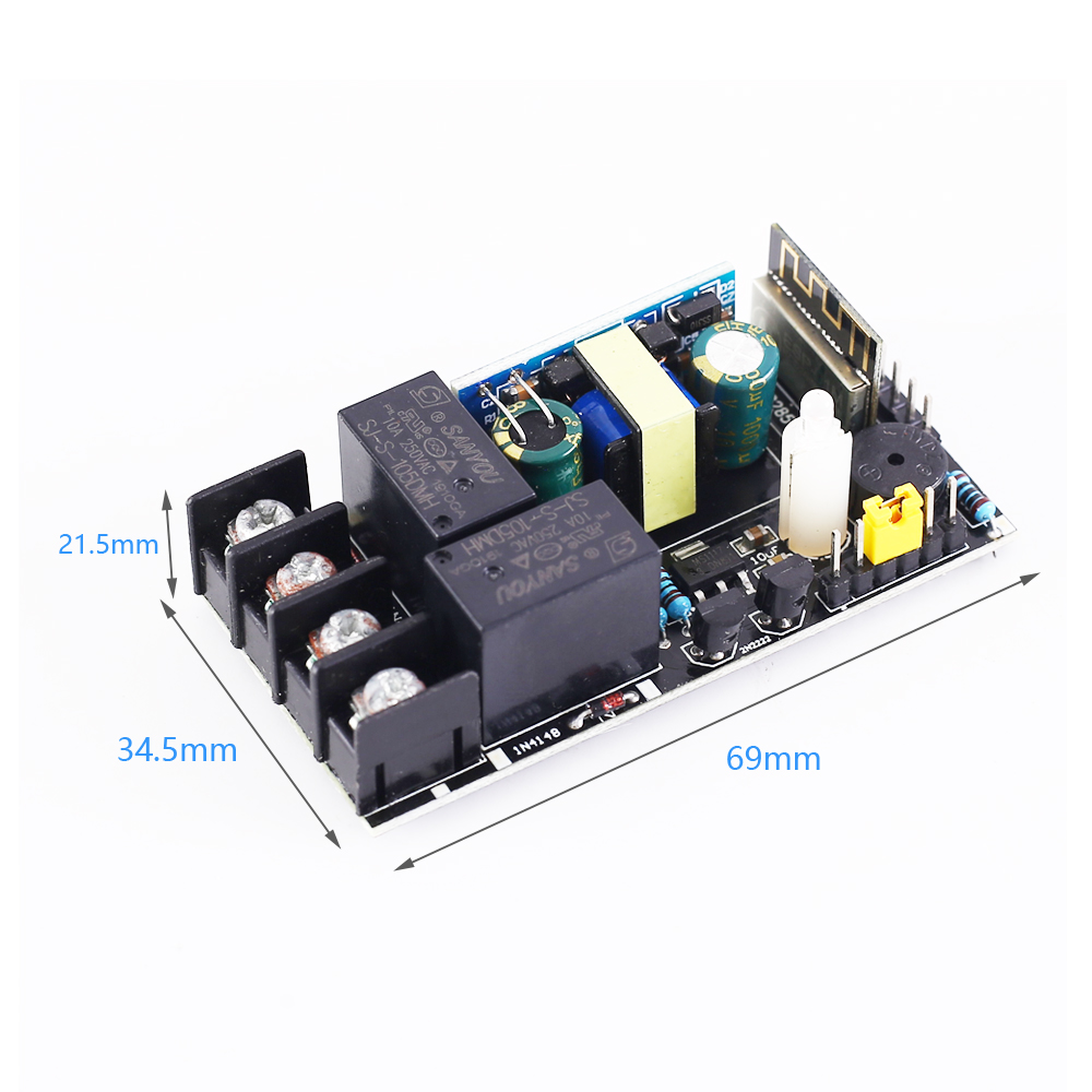 Беспроводной переключатель дистанционного управления IoT ESP8285 ESP8266, модуль переключателя дистанционного управления, приемопередатчик приложения