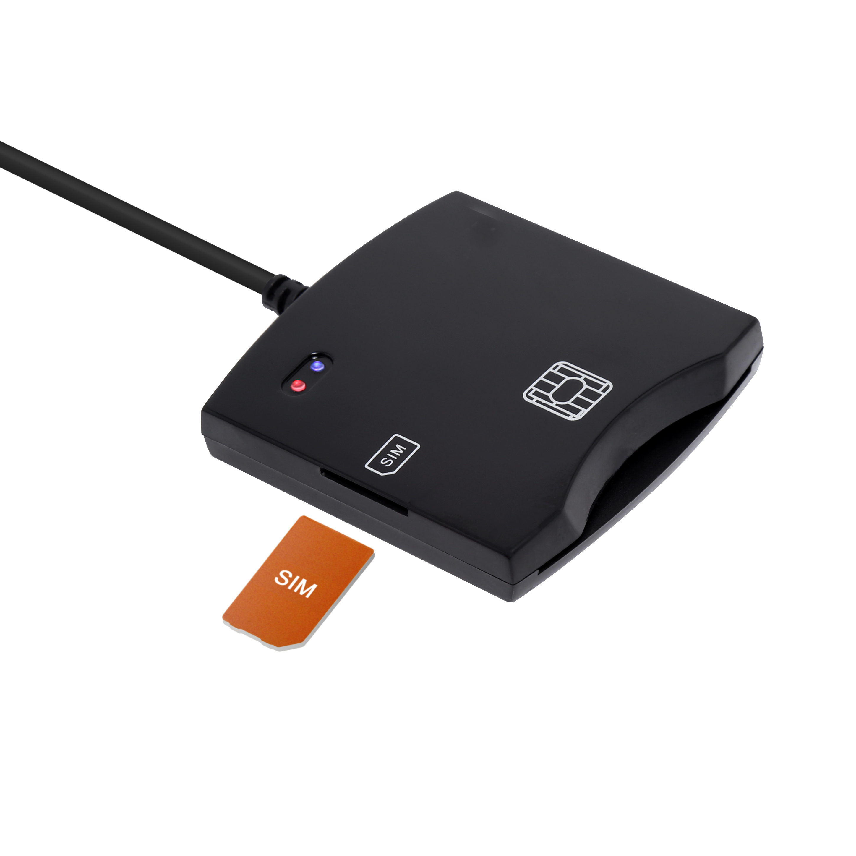 USB 2.0 DOD Military Common Access CAC Smart Card Reader WITH RTS9560