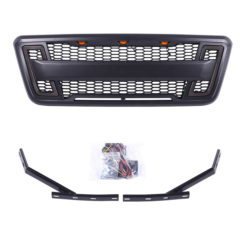 Передняя решетка автомобиля Spedking 04-08 со светодиодной подсветкой для FORD 04-08 F150