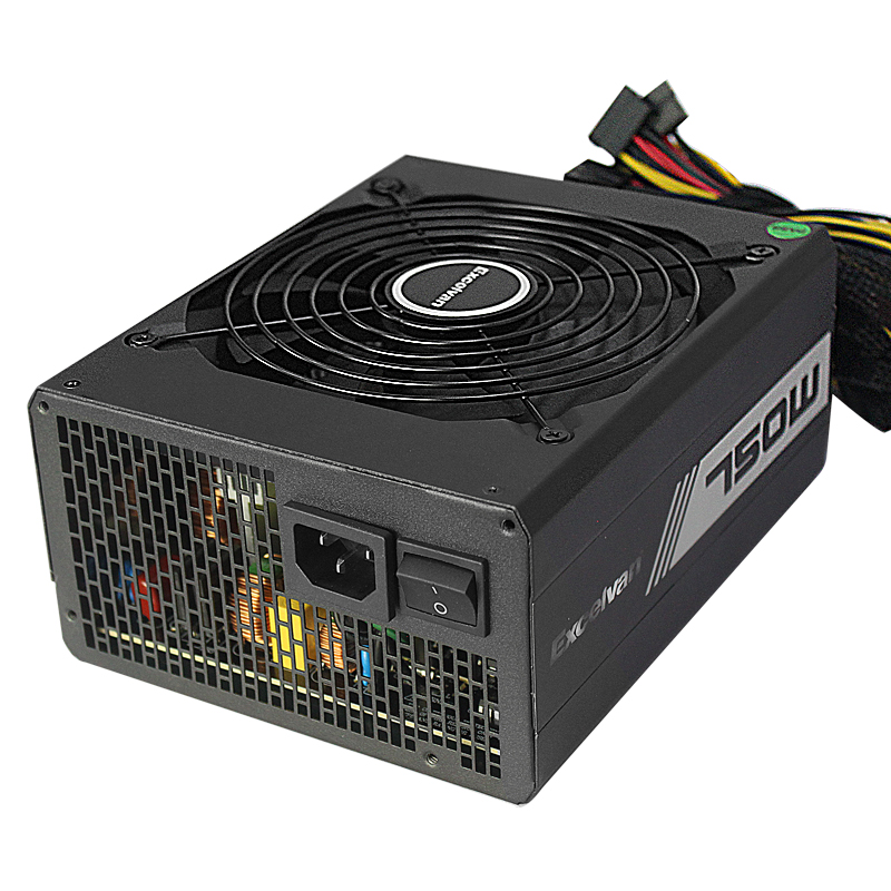 Высокоэффективный блок питания ATX 750 Вт для серверного корпуса, промышленного корпуса ПК