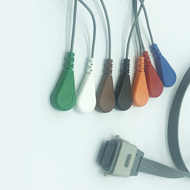 Китай медицинский, Holter ECG кабель Bionmedical EDAN 26 контактный разъем