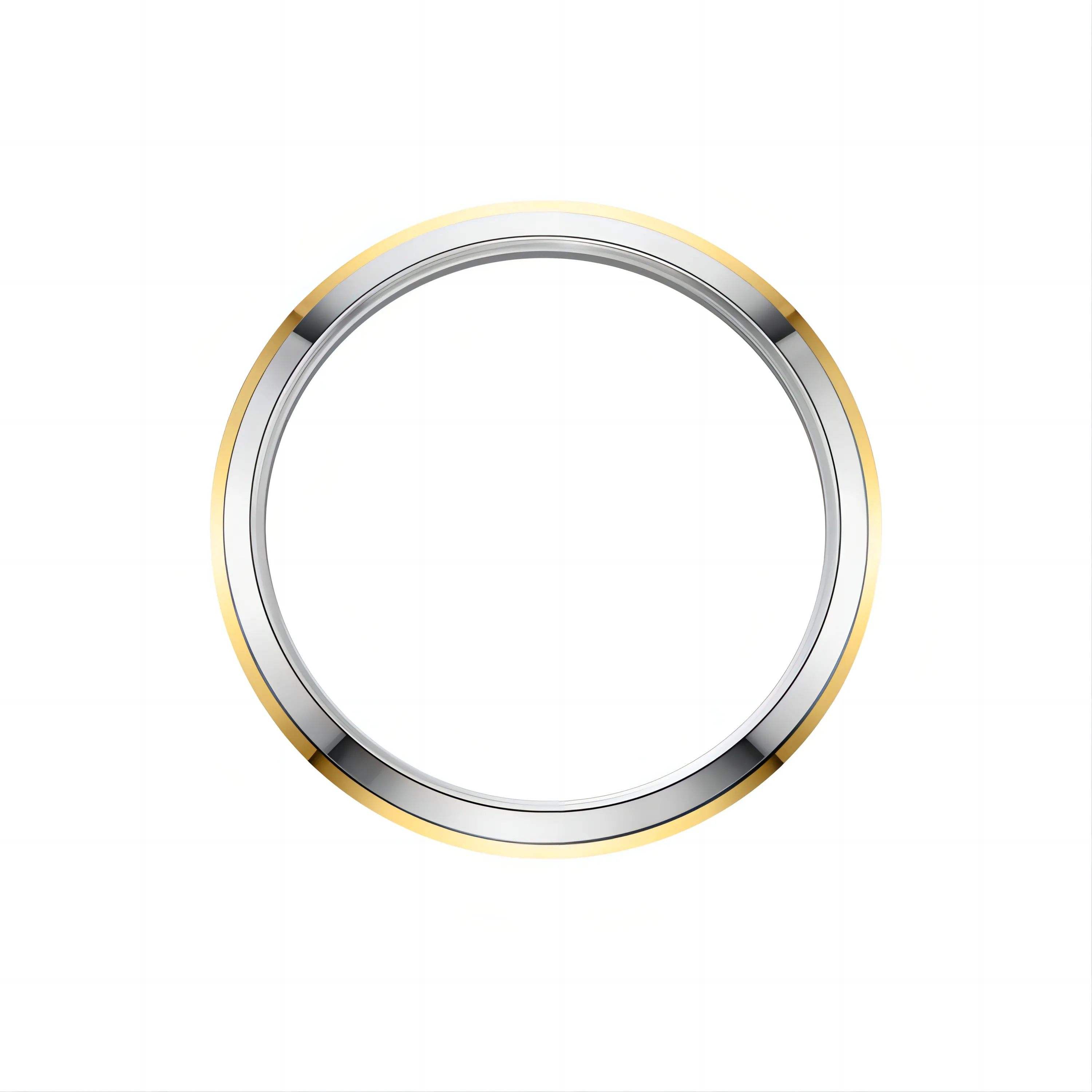 Watch parts manufacturers watch bezel sapphire  spare parts  bezel CNC for watches custom logo color size material type