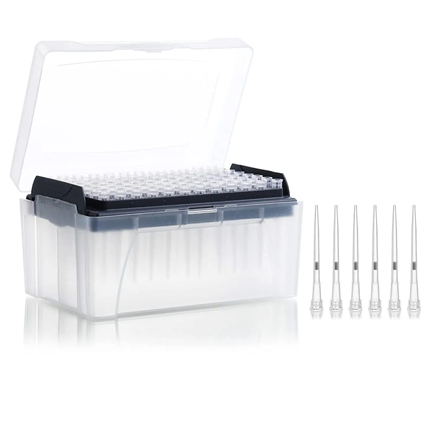 Filter Pipette Tips Box Plastic Medical Sterile Pipette Tip Filter Pipette Tips Rack Box For Lab