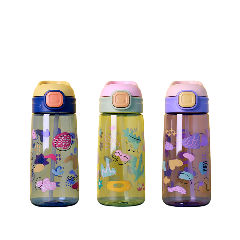 600Ml Children'S Water Bottle And Juice Plastic Water Bottle For Kids