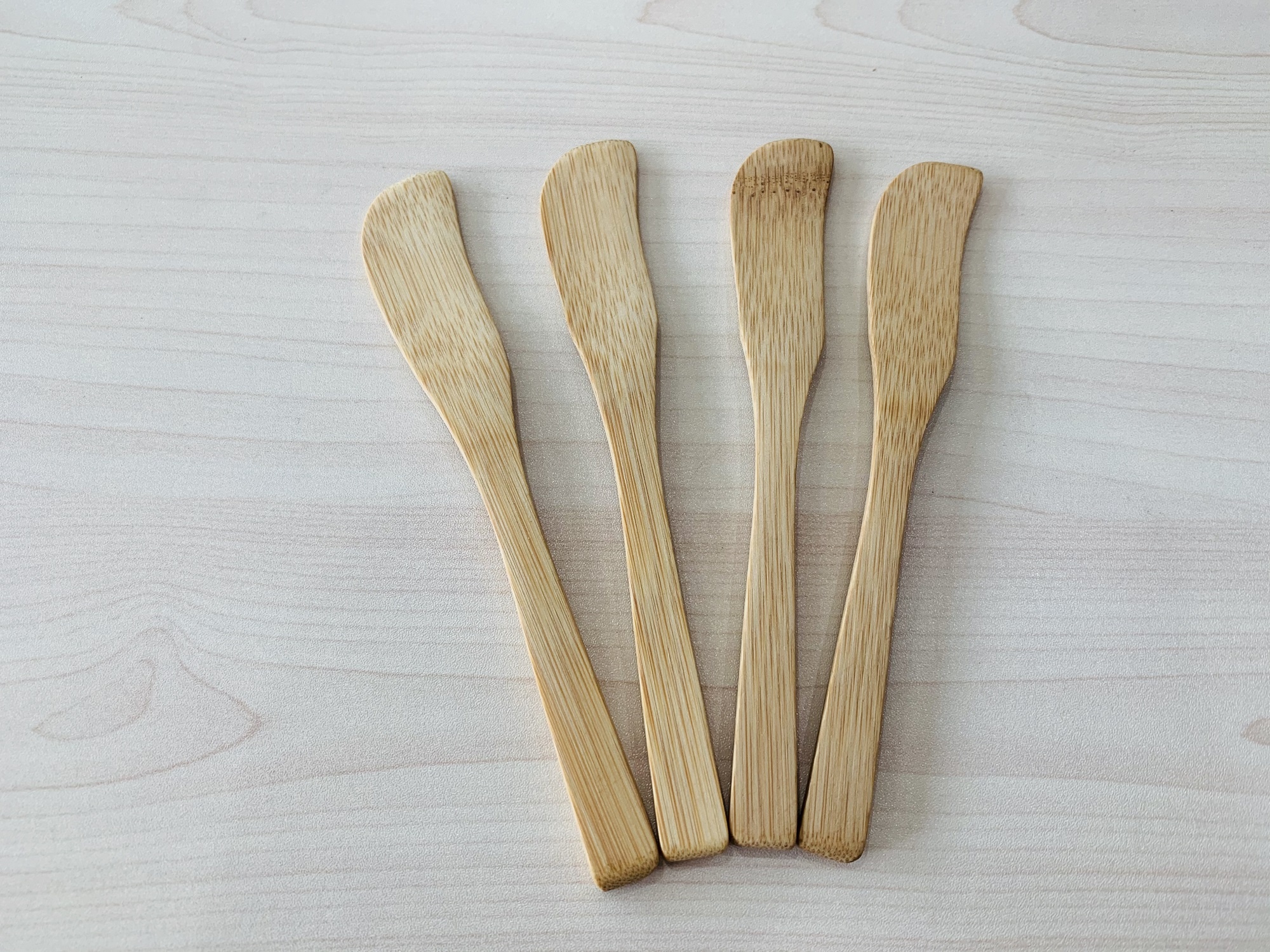 Environmental knife set bamboo bread knife Cutlery Reuse bamboo flatware knife