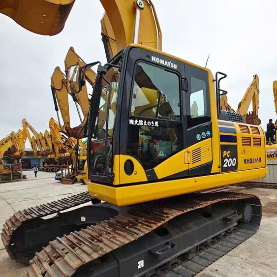 Б/у KOMATSU PC200 мини-экскаватор, 20ton komatsu pc200-10 экскаватора, komatsu pc200 секундная стрелка часовой механизм: японский излишки в хорошем состоянии