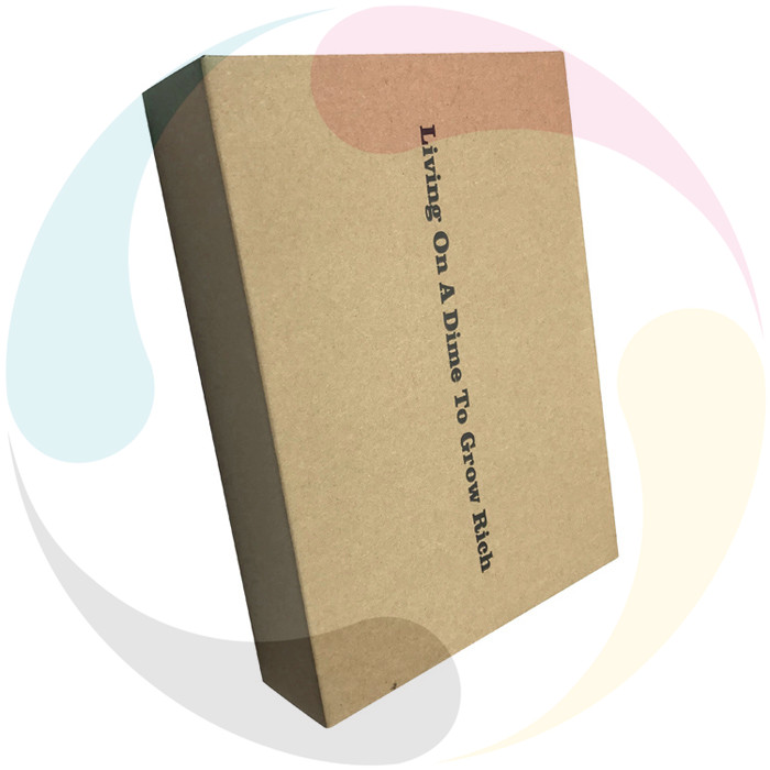 Custom logo graphic matt black corrugated shipping mailing cartoon box packing