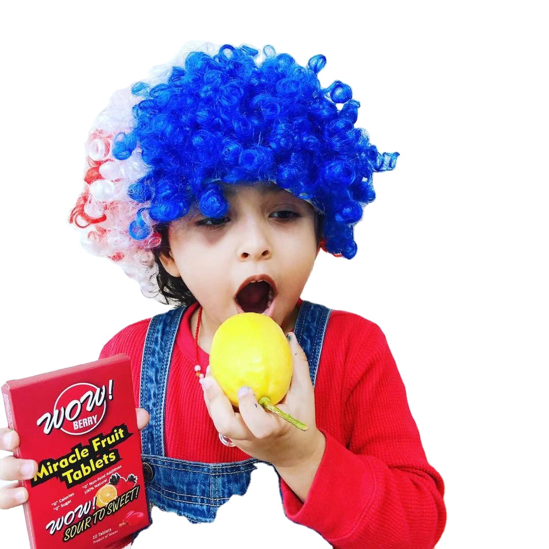 Miracle Fruit Tablets, Turn sour to sweet, lemon to sweet, Miraberry 10 tablets in one box
