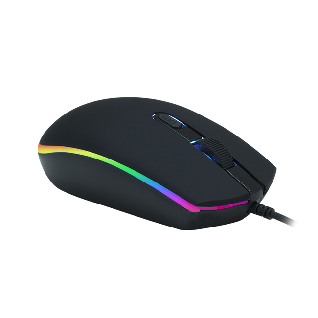 Проводная игровая мышь, светящаяся RGB, для работы и офиса, проводная светящаяся мышь для logitech, игровая мышь, компьютерные аксессуары