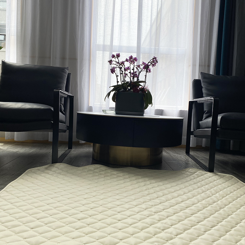 mushie portable nordic style baby quilted play mats quilted leather Living room bedroom outdoor