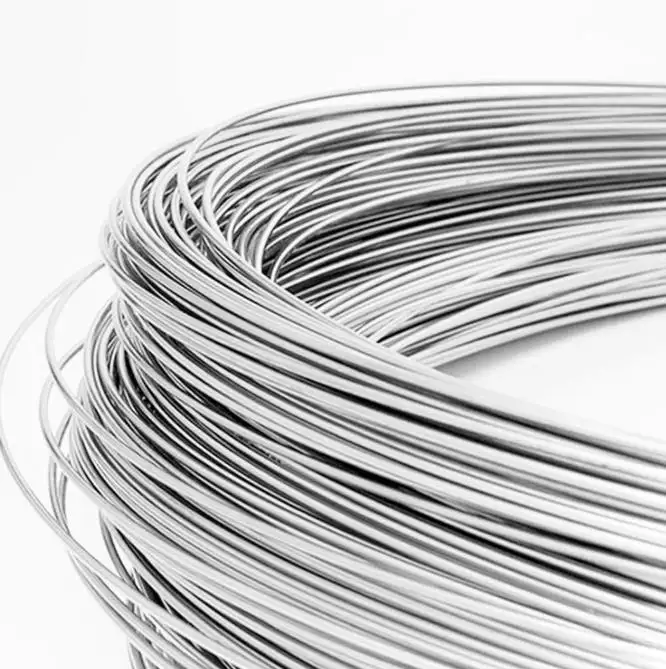 Wire Products High Tension 410 430 Galvanized Stainless Steel Wire Metal 1mm 2mm Prestressed Steel Wire