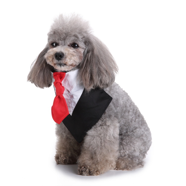 Fashion Cat Pet Bow Tie Custom Printed Plain Dog Bandanas