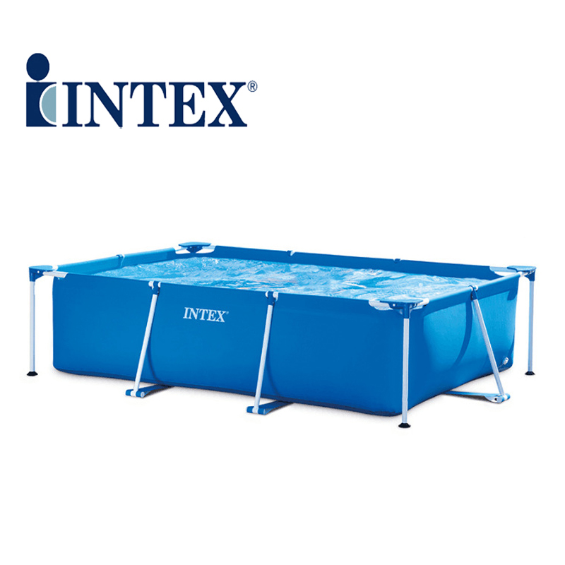 Простой небольшой прямоугольный каркасный бассейн INTEX 28270 /28271/ 28272/ 28273